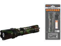 Фонарь tdm тактика 4, аккумуляторный,1 led 5 вт cree, 170 лм, алюм., фокус., 1х18650