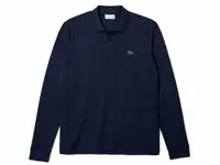 Мужское поло lacoste l.12.21 classic fit с длинным рукавом
