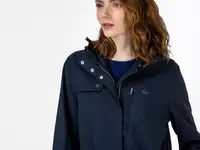 Женская куртка-парка lacoste c регулируемым поясом