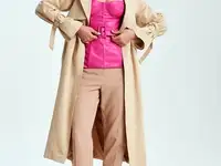 Бежевые зауженные брюки, фотография 2