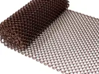 Сетка бронзовая квадратная; тканая