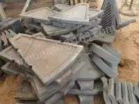 Футеровки плита дробящая для шаровй мельницы МШР МСЦ, фотография 2