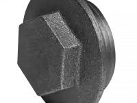 Заглушка чугунная 1 мм, Марка: SML..., Давление: Ру10, Вид: торцевая..., Способ присоед.: внутр. резьба...
