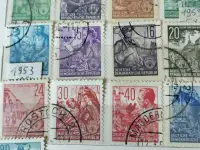 Продаю письменные марки ГДР 1953г.-1954г., фотография 5