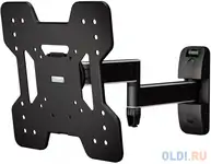 Кронштейн для телевизора hama fullmotion tv premium черный 19"-48" макс.30кг настенный