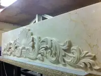 Изготавливаем детали любые  из камня. Каменная резьба по мрамору, граниту, травертину. 20 лет опыта