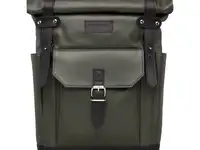 Кожаный рюкзак для ноутбука eliot green/black