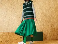 Женская юбка lacoste fashion show