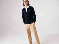 Мужское поло lacoste made in france regular fit