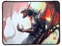 Коврик игровой dragon rage m 360x270x3 мм, ткань + резина defender