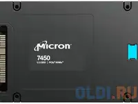 Micron ssd 7450 max, 6400gb, u.3(2.5" 15mm), nvme, pcie 4.0 x4,
