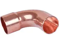 Отвод медный двухраструбный, D 1-508 мм, s 3-6 мм, Марка: МНЖ5-1, Угол: 40-180 мм