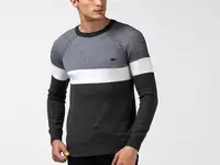 Мужской свитер lacoste с круглым вырезом