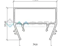 Профиль гамма Световые линии Gamma 35, фотография 2