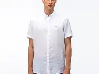 Мужская льняная рубашка lacoste