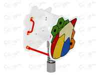 Качалка на пружине  карандаш ио 22.01.05