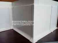 Плинтус алюминиевый Хром, Серебро, от Белого до Графита, фотография 2