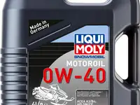 Cинтетическое моторное масло liquimoly snowmobil motoroil 0w40 4 л 2261