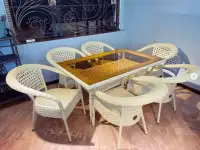 Элегантные столы и стулья из ротанга  идеальное сочетание стиля и комфорта!, фотография 7