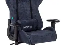 Кресло игровое бюрократ viking knight lt27 fabric синий