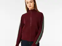Женский свитер lacoste на молнии