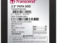 Твердотельный накопитель ssd 2.5" 32 gb transcend psd330 read 120mb/s write