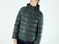 Мужская куртка lacoste со скрытым капюшоном