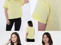 Футболка oversize женская (укороченная)