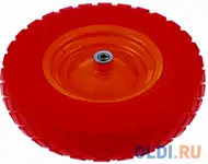 Колесо palisad 68977  полиуретановое 4.80/4-8 длина оси 90мм подшипник 20мм