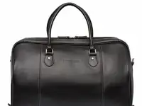 Кожаная дорожная сумка davis black