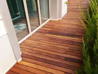Укладка террасной доски из термодерева, терраса из термодревесины, фотография 4