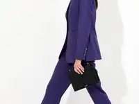 Брюки из 100% шерсти vassa&co