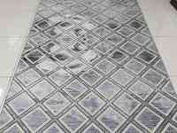 Коврик метражом, трендовая ковровая дорожка Ковер 120 см Серая, фотография 2