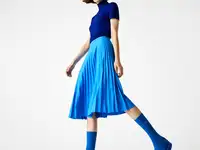 Женская  плиссированная юбка lacoste