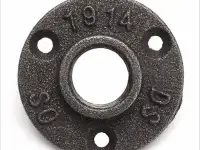 Фланец чугунный фиксирующий, D наружн. 50-600 мм, D внутр. 15-600 мм, Марка: SML