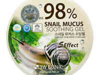 Гель с улиткой 3w clinic snail mucus soothing gel 98%