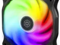 Sst-ab120r-argb fan 120mm, air blazer 120r, 600~2200rpm, 25.62~93.97 cfm, 7.4~35.6 dba,