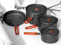 Набор посуды туристический fire-maple feast 5 из анодированного алюминия