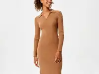 Женское платье lacoste с длинным рукавом