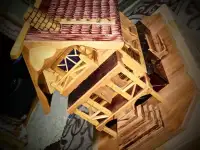 Домик шкатулка ручной работы, фотография 3