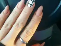 Маникюр, гелевое покрытие, наращивание, фотография 3