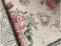 Винтажная итальянская скатерть Лэттера с тефлоновым покрытием, фотография 8