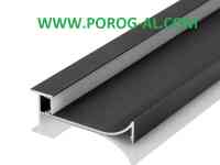 Плинтус под ГИПСОКАРТОН для ПАНЕЛЕЙ алюминиевый, фотография 6