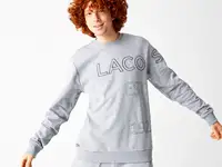 Мужская толстовка lacoste relaxed fit polar fleece zip