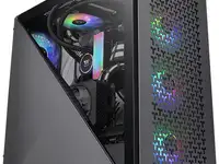 Корпус atx thermaltake divider 300 tg без бп чёрный