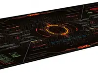 Коврик для мыши cactus skytrek черный 900x400x3мм