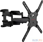 Кронштейн для телевизора arm media cobra-45 new черный 22"-65" макс.45кг настенный