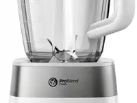 Блендер philips/ 800вт, 3 скорости, кувшин 2л, белый.