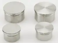 Заглушка алюминиевая зажимная; быстроразъемная