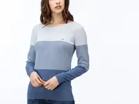 Женский кардиган lacoste из смеси шерсти и хлопка